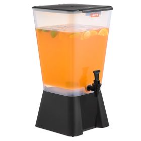 Beverage Dispenser, 5 Gallon Drink Dispenser for Parties, Plastic Juice Dispensers with No-Drip Spigot, Iced Tea Lemonade Juice Water Dispensers